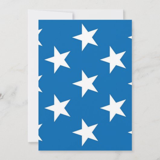 4th of July Independence Day BBQ Fireworks  Kaart (Achterkant)