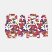 4th of July, Independence day, Camouflage Gold Bedankdoosjes (Uitgevouwen)