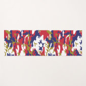 4th of July, Independence day, Camouflage Gold Yogamat (Voorkant (horizontaal))