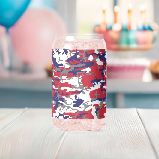 4th of July, Independence day, Camouflage Gray (Insitu (Baby Shower))
