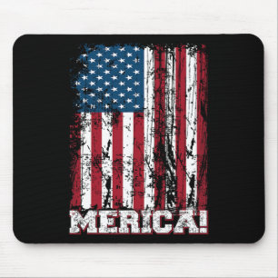 4th of July Independence Day Us American Flag Patr Muismat