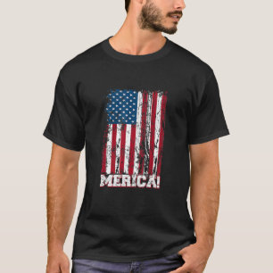 4th of July Independence Day Us American Flag Patr T-shirt