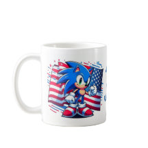 4th of July. Onafhankelijkheidsdag mok, Sonic mok,