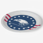 4th of july papieren bordje (Gekanteld)