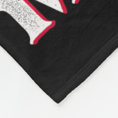 4th of July Patriotic Funny Eagle 4 juli Verenigde Fleece Deken (Hoek)