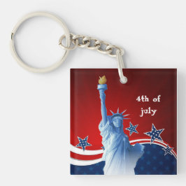 4th of july sleutelhanger