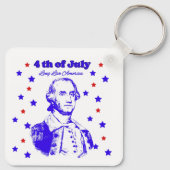 4th of July  Sleutelhanger (Achterkant)