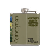 4x4 Design Hip Flask Heupfles (Achterkant)