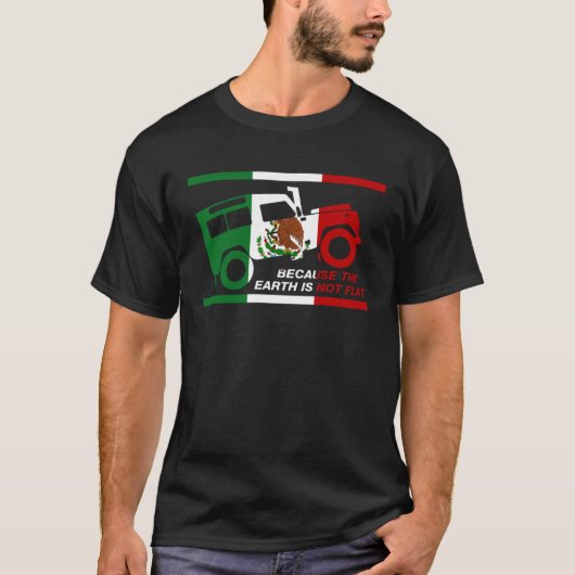 4x4 Earth Rover Mexico T-shirt (Voorkant)