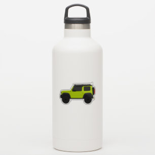 4x4 klein suv groen Custom side uitzicht Sticker