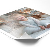 4x4 Rounded Square Border Holiday Family Photo (Coin)