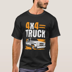 4X4 SUV-ophaalservice voor vrachtwagens   Rednek R T-shirt