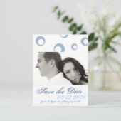 4x5 Enregistrer la carte Date Seahorse Sea Ocean B (Debout devant)