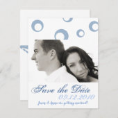 4x5 Enregistrer la carte Date Seahorse Sea Ocean B (Devant / Derrière)