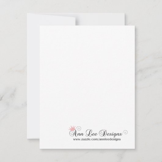 4x5 Enregistrer la carte de date boho cerf Buck He (Dos)