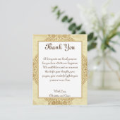 4x5 FLAT Carte de remerciements (Debout devant)