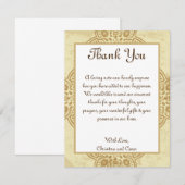 4x5 FLAT Carte de remerciements (Devant / Derrière)
