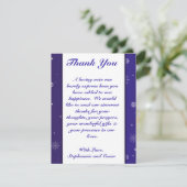 4x5 FLAT Carte de remerciements blanche Flacons de (Debout devant)