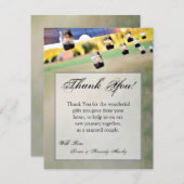 4x5 FLAT Dank u kaart Mason Jar Kaarsenhouders (Voorkant / Achterkant)