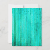 4x5 FLAT Dank u kaart Mason Jar String Lights (Achterkant)