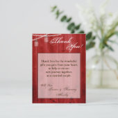 4x5 FLAT Dank u kaart Mason Jar String Lights (Staand voorkant)