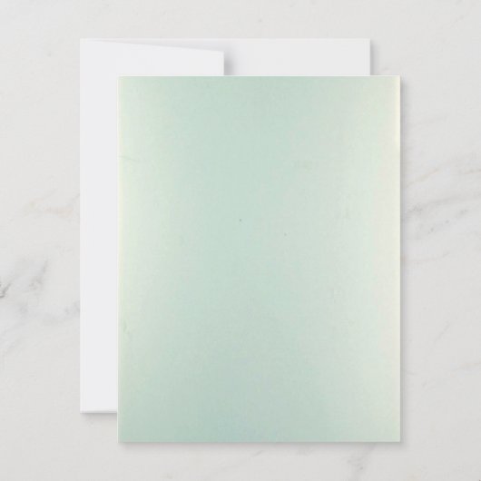 4x5 FLAT - Hartelijk dank - Kaart met Glass Mirror (Achterkant)