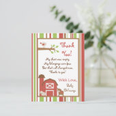 4x5 FLAT - Hartelijk dank voor de kaart - Red Barn (Staand voorkant)