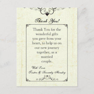 4x5 FLAT Hartelijk dank voor uw kaart  casino Love