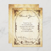 4x5 FLAT - Hartelijk dank voor uw kaart - ceremon (Voorkant / Achterkant)