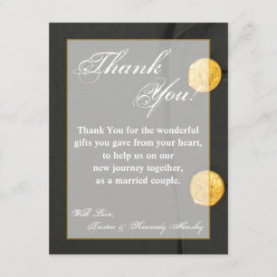 4x5 FLAT - Hartelijk dank voor uw kaart - DRUKGROE