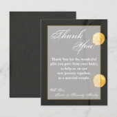 4x5 FLAT - Hartelijk dank voor uw kaart - DRUKGROE (Voorkant / Achterkant)