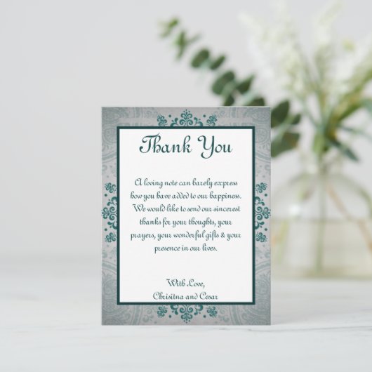 4x5 FLAT - Hartelijk dank voor uw kaart in India (Staand voorkant)