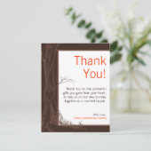 4x5 FLAT - Hartelijk dank voor uw kaart - Initiale (Staand voorkant)