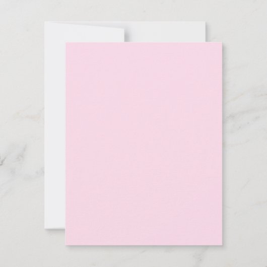 4x5 FLAT - Hartelijk dank voor uw kaart - Roze kan (Achterkant)