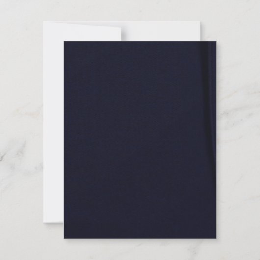 4x5 FLAT - Hartelijk dank voor uw kaart - uniforme (Achterkant)