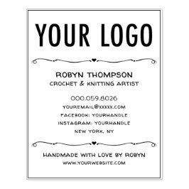 4x5 gepersonaliseerde handgemaakte met liefde rubb 	rubberstempel