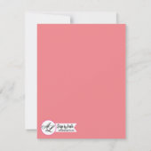 4x5 Save the Date Kaart Bohemian Cactus Succulente (Achterkant)