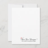 4x5 Save the Date Kaart boho hert Buck Head Browni (Achterkant)