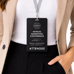 4x6 Event Badge Toegangskaart conferentie schema