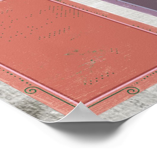 4X6 fotobordsessie-medewerker van maand poster (Hoek)