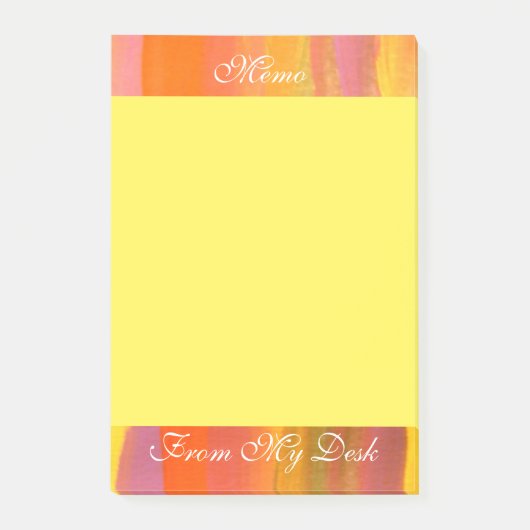 4x6 Post It Notes (Voorkant)