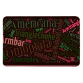 4x6 Soumissions Word Cloud Magnet (Horizontal)