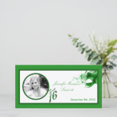 4x8 Sweet 16 Groene Feest Aankondiging (Staand voorkant)