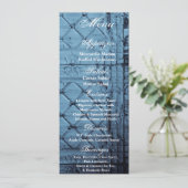 4x9.25 Cartes de menu Pays de plafond du panneau d (Debout devant)