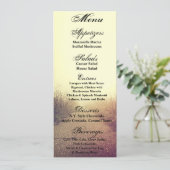 4x9.25 Cartes de menu Sunrise Pathway Walkway Path (Debout devant)