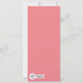 4x9.25 Cartes de programme Cactus de Bohême Succul (Dos)