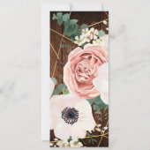 4x9.25 Cartes de programme Géométrique Garden Gran (Dos)