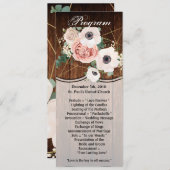 4x9.25 Cartes de programme Géométrique Garden Gran (Devant / Derrière)