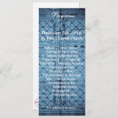 4x9.25 Programma Kaarten Rustieke Tin Panel Plafon (Voorkant / Achterkant)