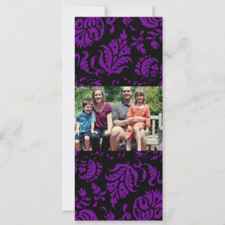 4x9 Familie met de Kaart van de Kerstmis van de Fo